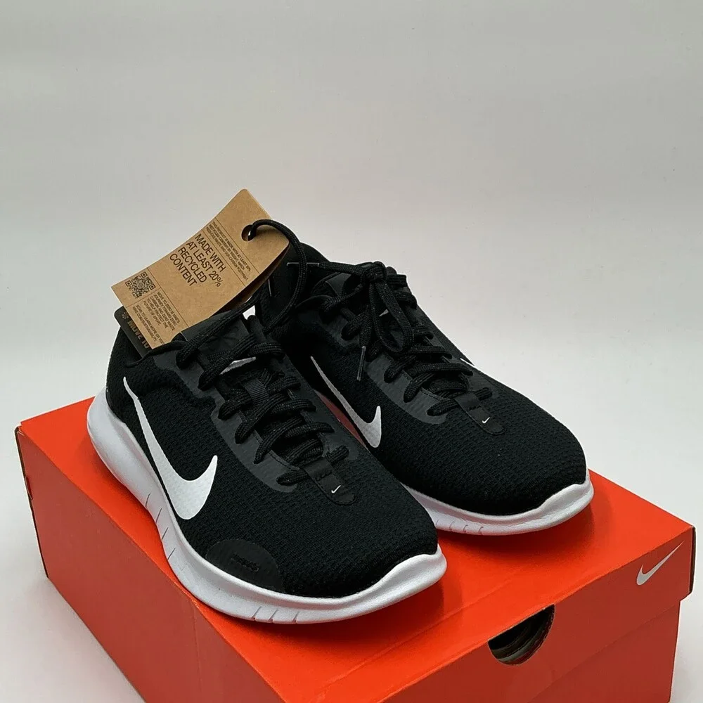 Nike Black White Lightweight Running Shoes